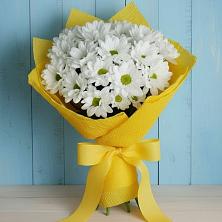 Букет цветов из:  Хризантемы в Федино