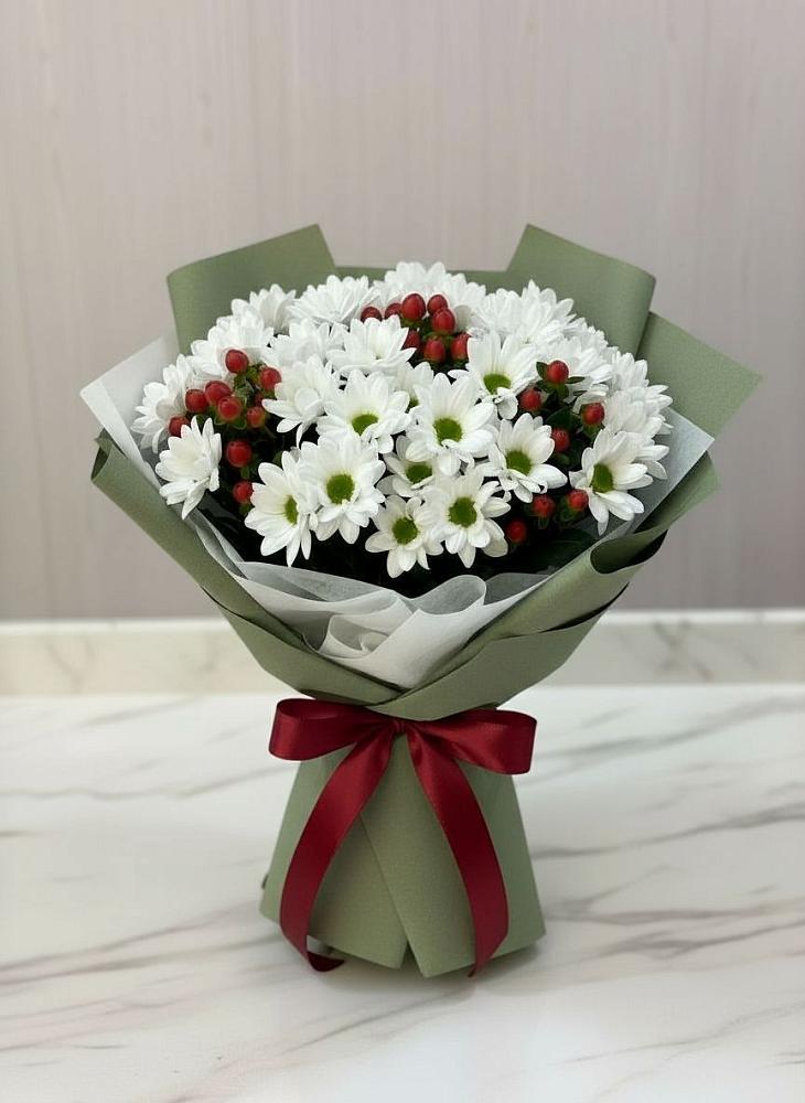 Букет цветов из: Хризантемы в Федино