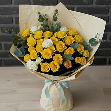 Букет цветов из:  Розы в Федино