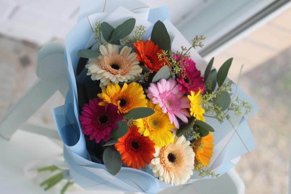 Букет цветов из: Герберы в Федино