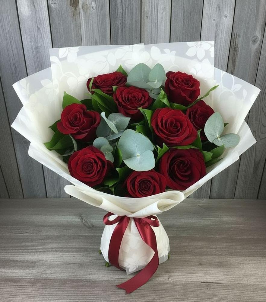 Букет цветов из: Розы в Федино