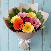 Букет цветов из:  Герберы #REPLACE_PRED# Федино