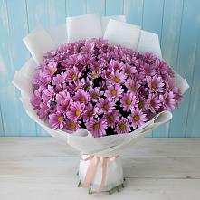 Букет цветов из:  Хризантемы в Федино