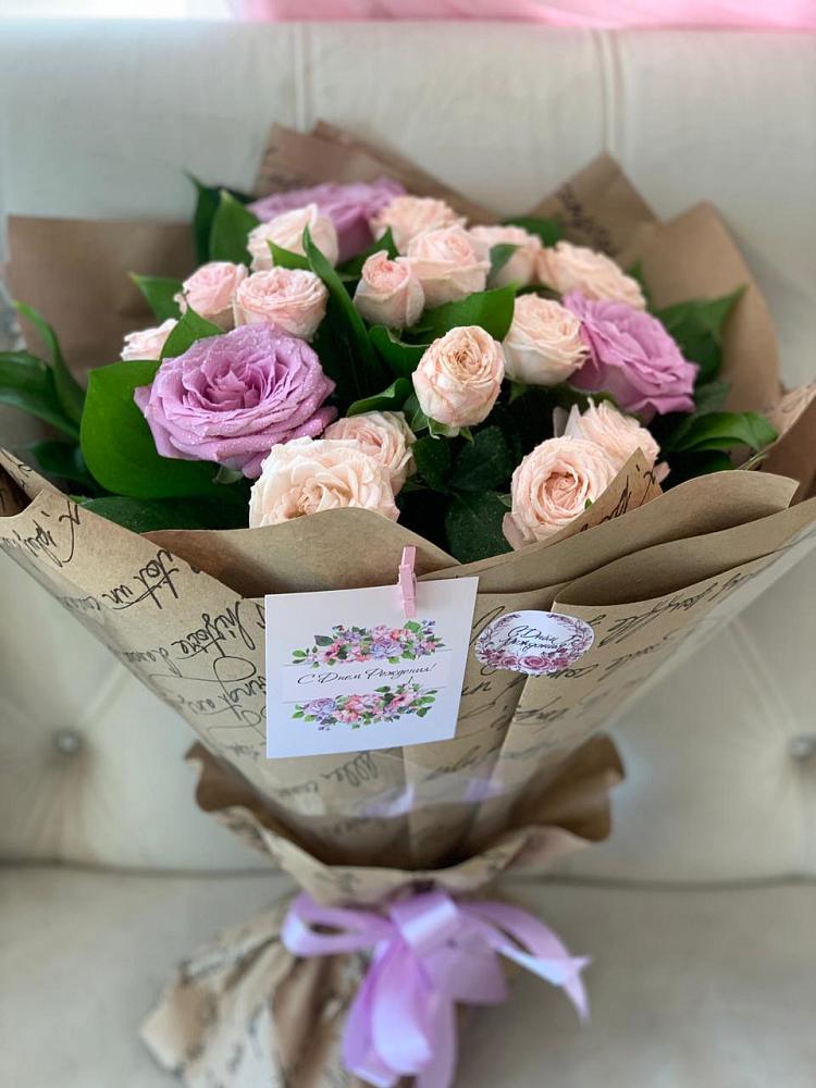 Букет цветов из: Розы в Федино