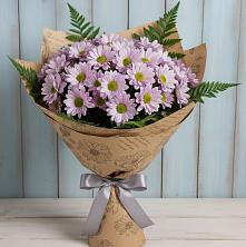 Букет цветов из:  Хризантемы в Федино