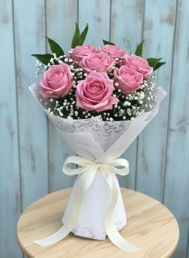 Букет цветов из: Розы в Федино