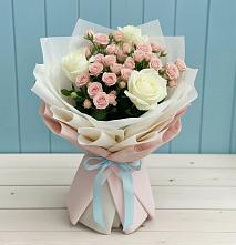 Букет цветов из:  Розы в Федино