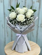 Букет цветов из:  Розы в Федино