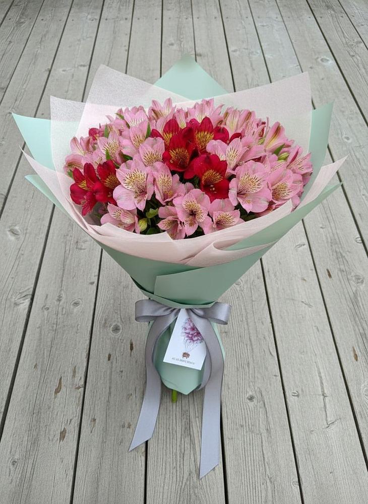 Букет цветов из: Альстромерии в Федино
