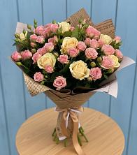 Букет цветов из:  Розы в Федино