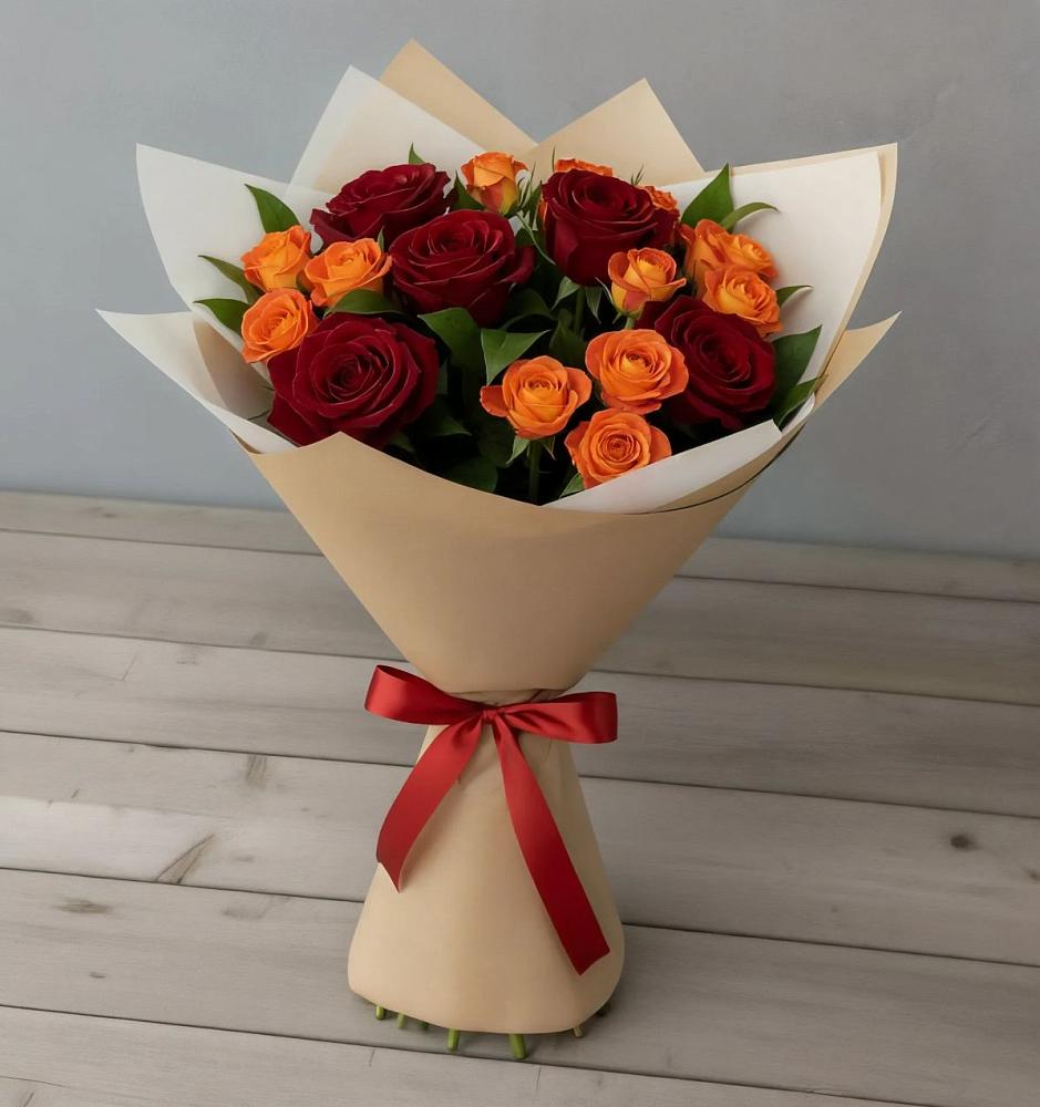 Букет Любовь и восторг в Федино